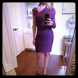 Alexander Wang one shoulder cocktail dress